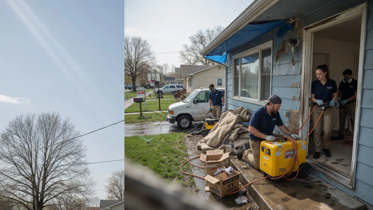Basement Flood Cleanup in York, NE near me